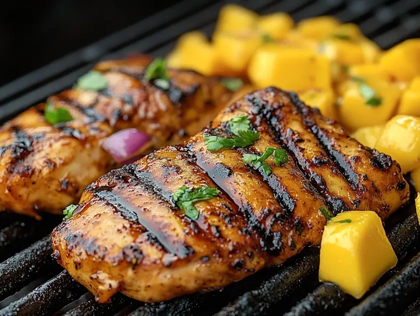 Grilled Mango Chicken