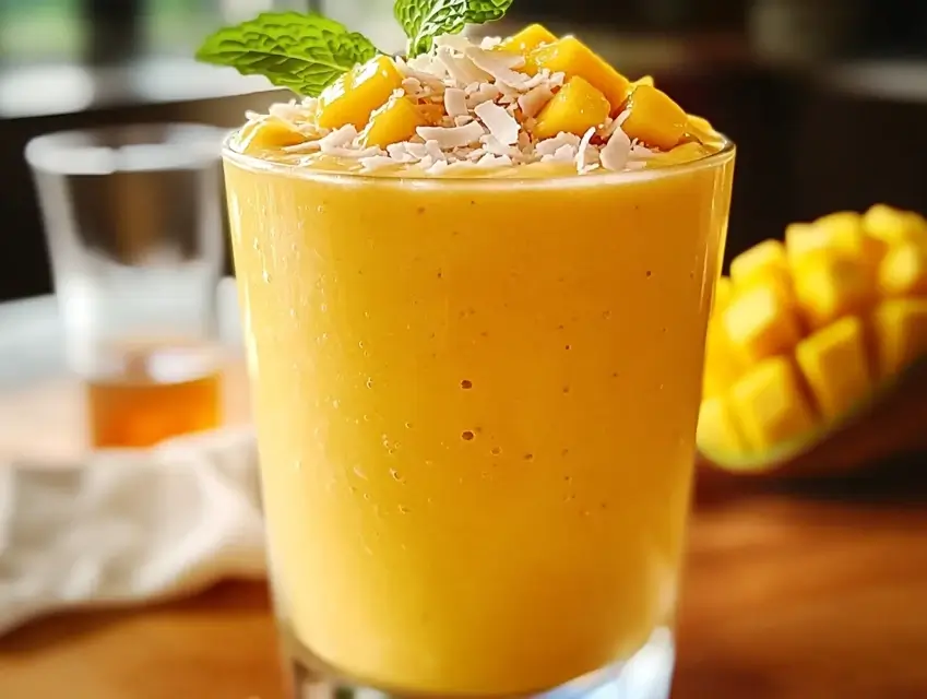 Mango Coconut Smoothie